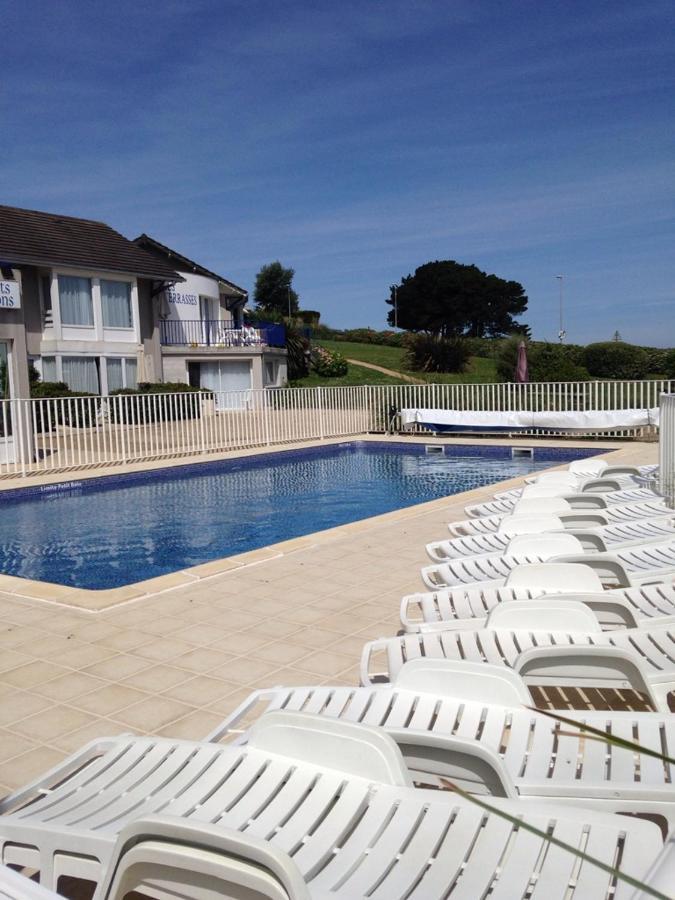 Maison 6 Pers Belle Vue Mer Piscine, Plage A 40 M Trevou-Treguignec Exterior photo