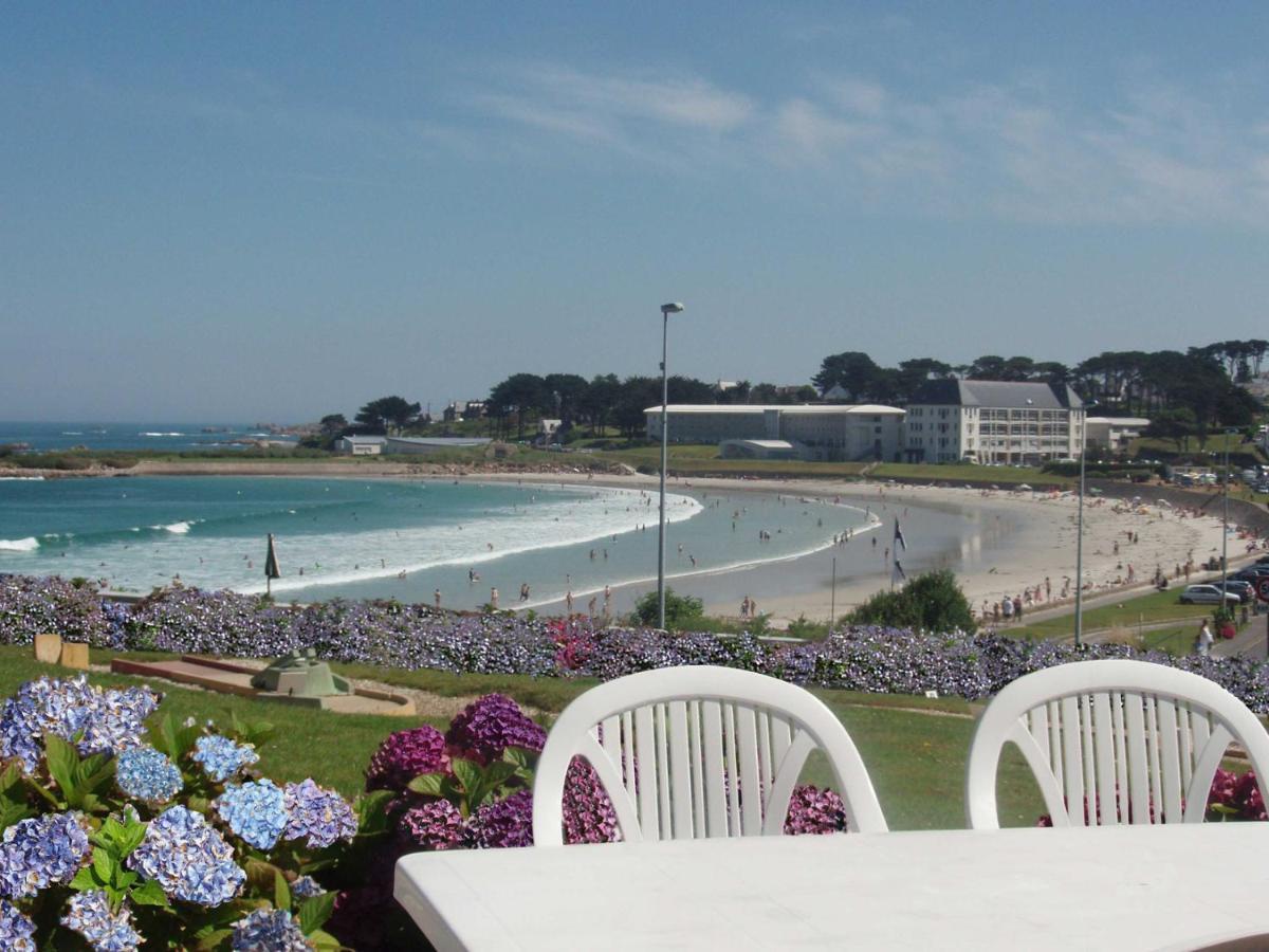 Maison 6 Pers Belle Vue Mer Piscine, Plage A 40 M Trevou-Treguignec Exterior photo