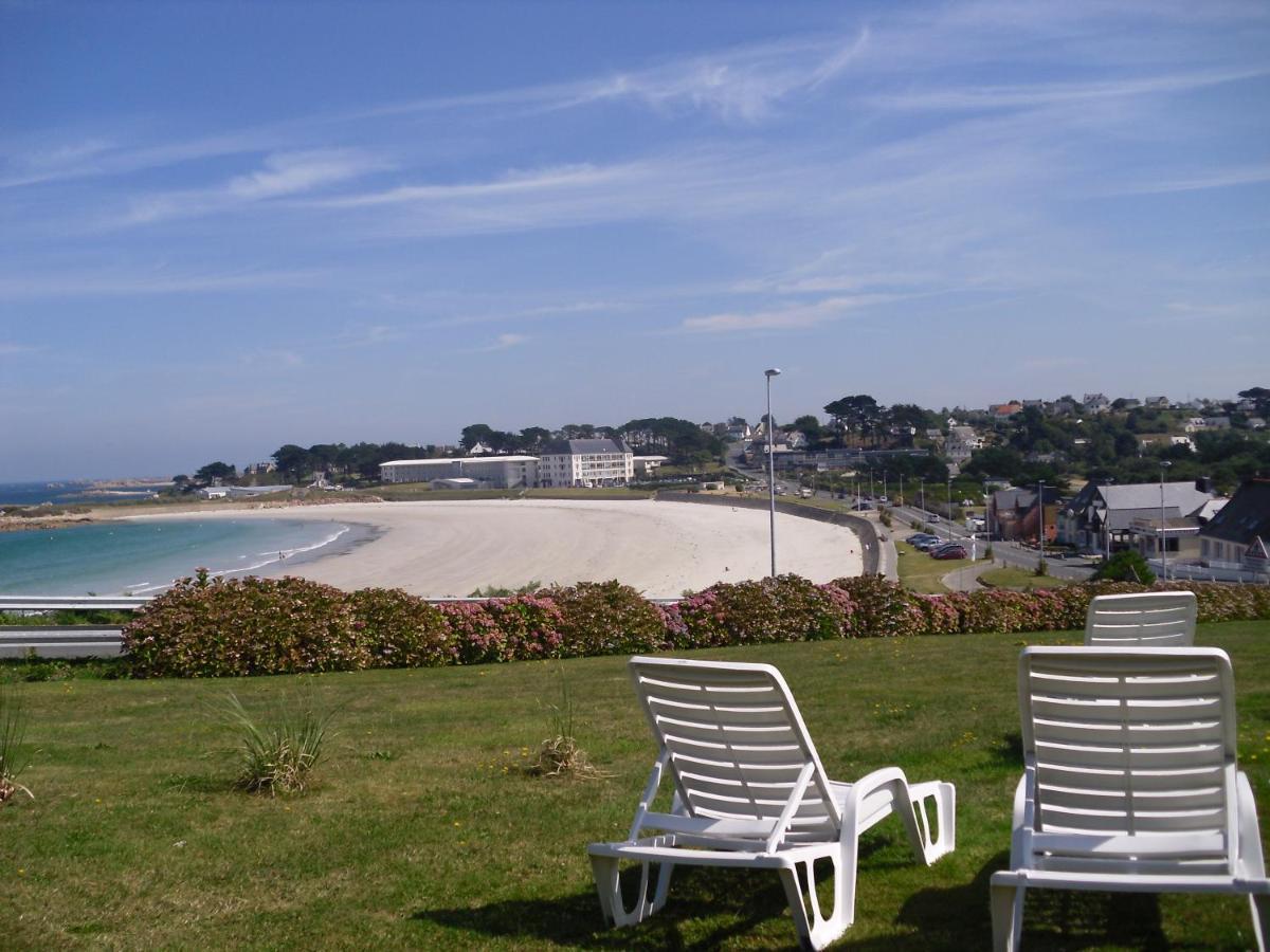 Maison 6 Pers Belle Vue Mer Piscine, Plage A 40 M Trevou-Treguignec Exterior photo