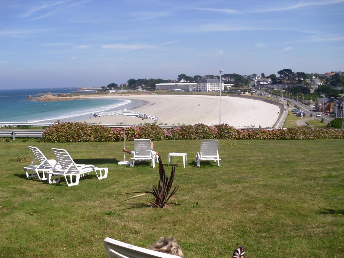 Maison 6 Pers Belle Vue Mer Piscine, Plage A 40 M Trevou-Treguignec Exterior photo
